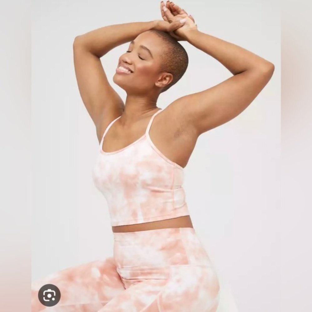 Aerie OFFLINE The Hugger Tie Dye Top & High Waisted Leggings Set
